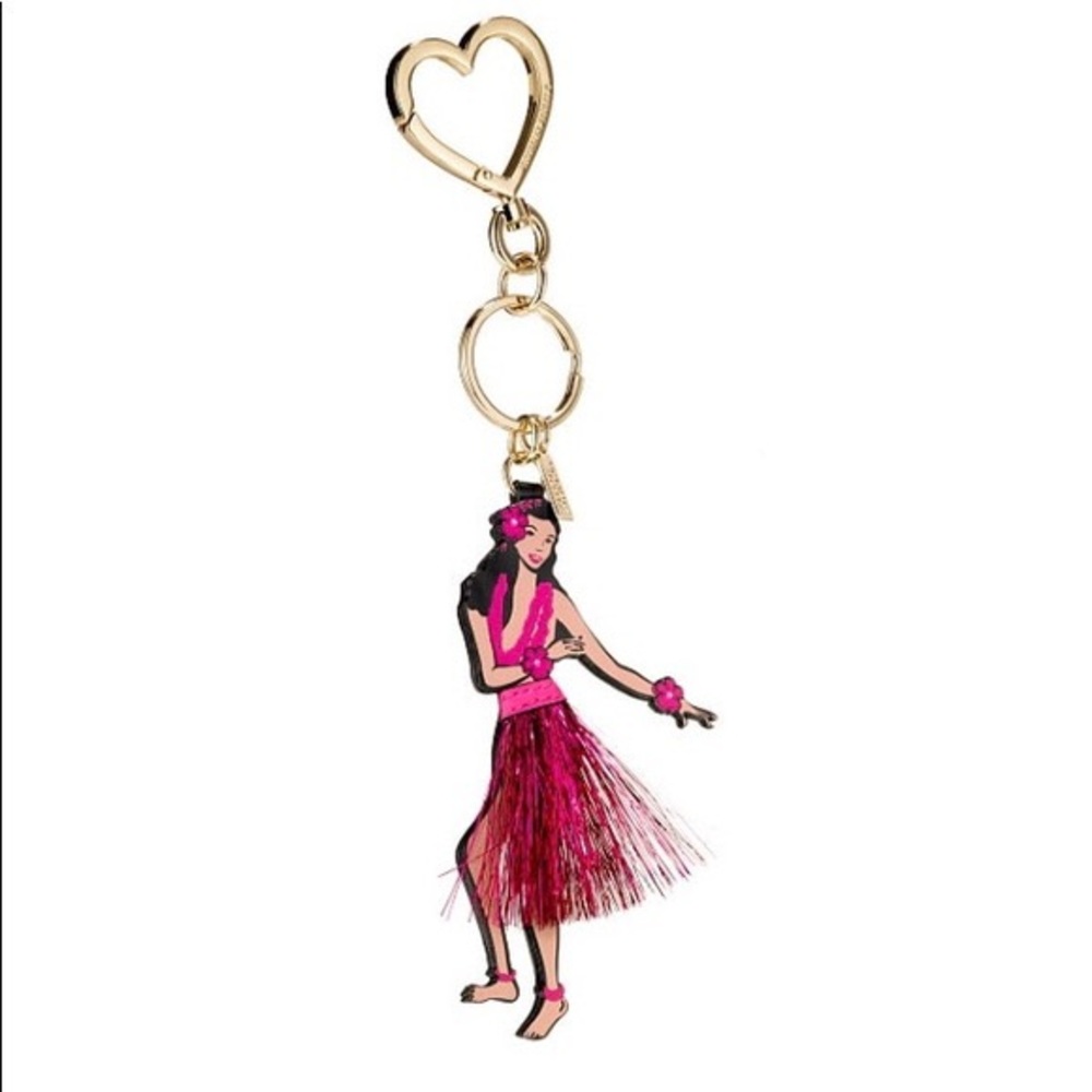 victoria’s secret hula girl keychain ✰